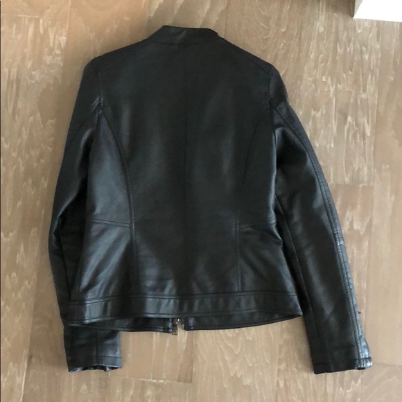 Faux leather jacket - Picture 3 of 4